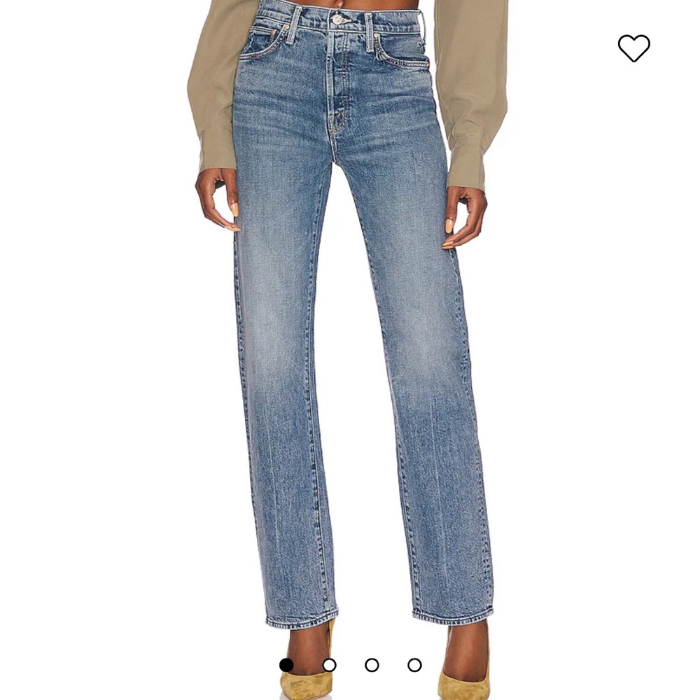 Mother “the ditcher heel” jean in the color “destination unknown” size 27.